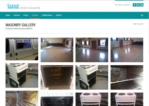 Clean Bedford Page Preview